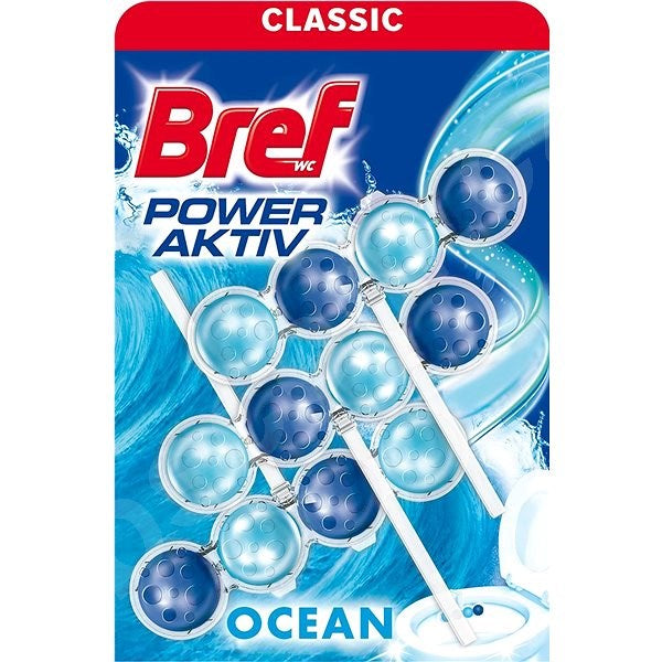 Toilet rim blocks Bref ocean 3 pcs x 50 g