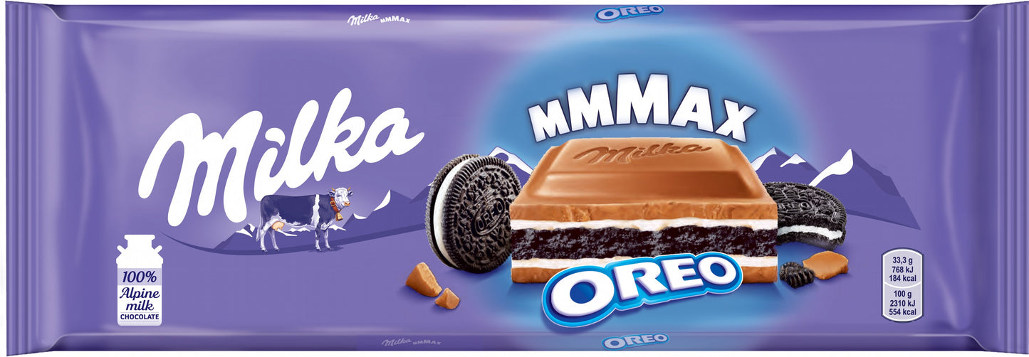 Milka Oreo Milk Chocolate, 300 g - Image 4