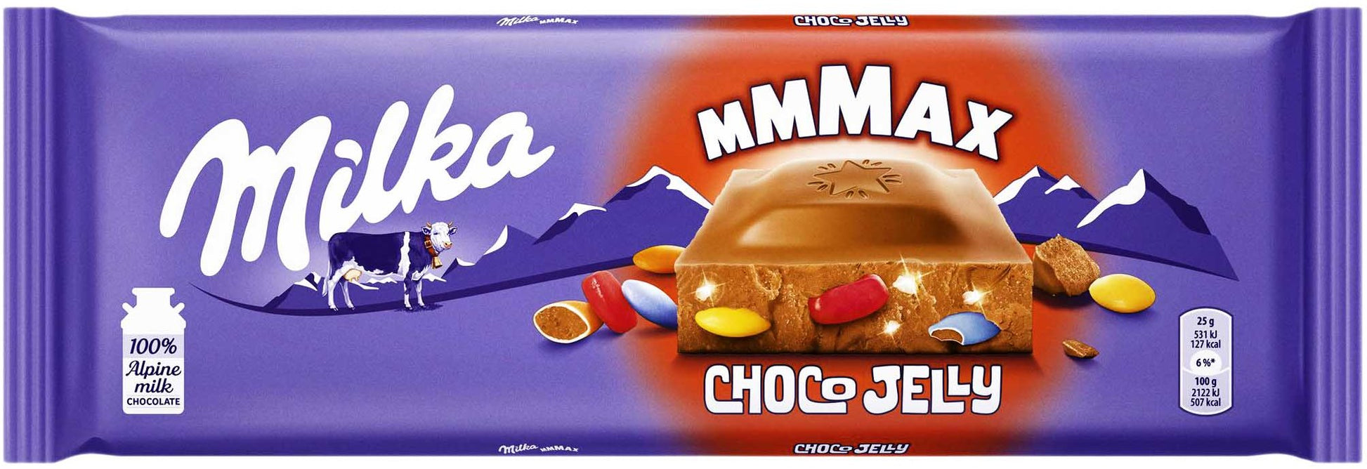 Milka Choco Jelly Milk Chocolate, 250 g - Image 2