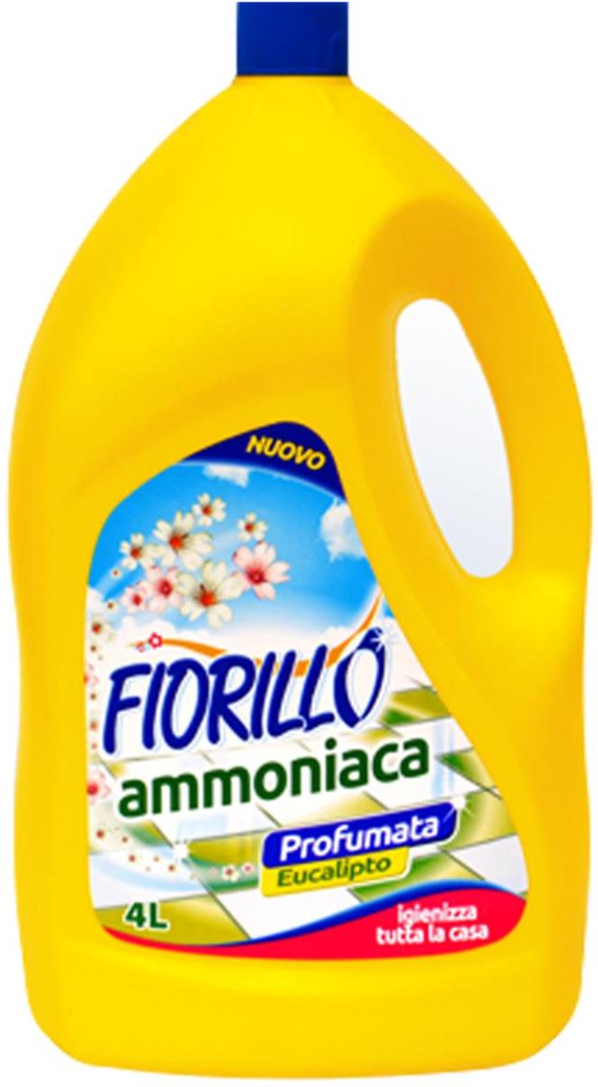Fiorillo Eucalyptus Ammonia Floor Cleaner for Wood, Tile & Marble, 4 L