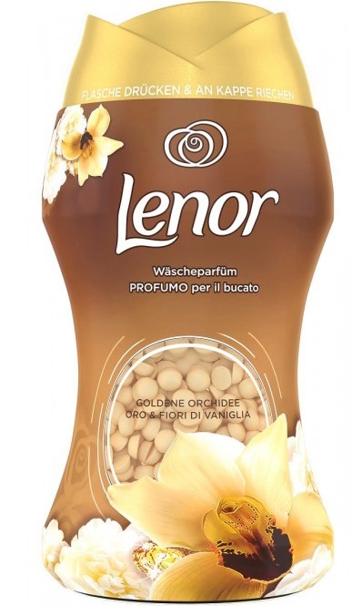 Lenor Golden Orchid, Gold & Vanilla Flowers Laundry Scent Beads, 140 g