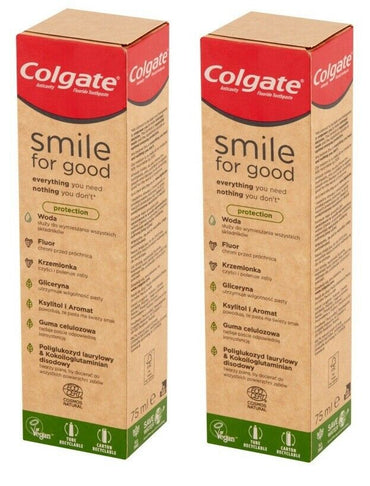Colgate Smile For Good protection Toothpaste, 2 x 75 mL - Image 2