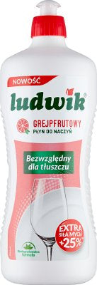 Ludwik Grapefruit Dishwashing Liquid, 900 g