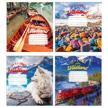 Polihrafist Grid Notebook, 48 Sheets, Assorted Designs - Image 2