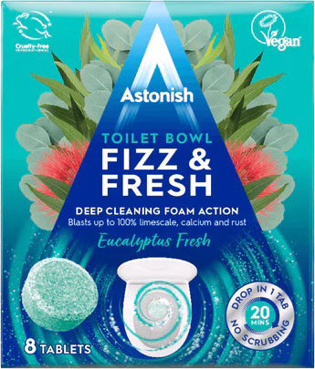 Astonish Eucalyptus Toilet Cleaning Tablets, 8 pcs