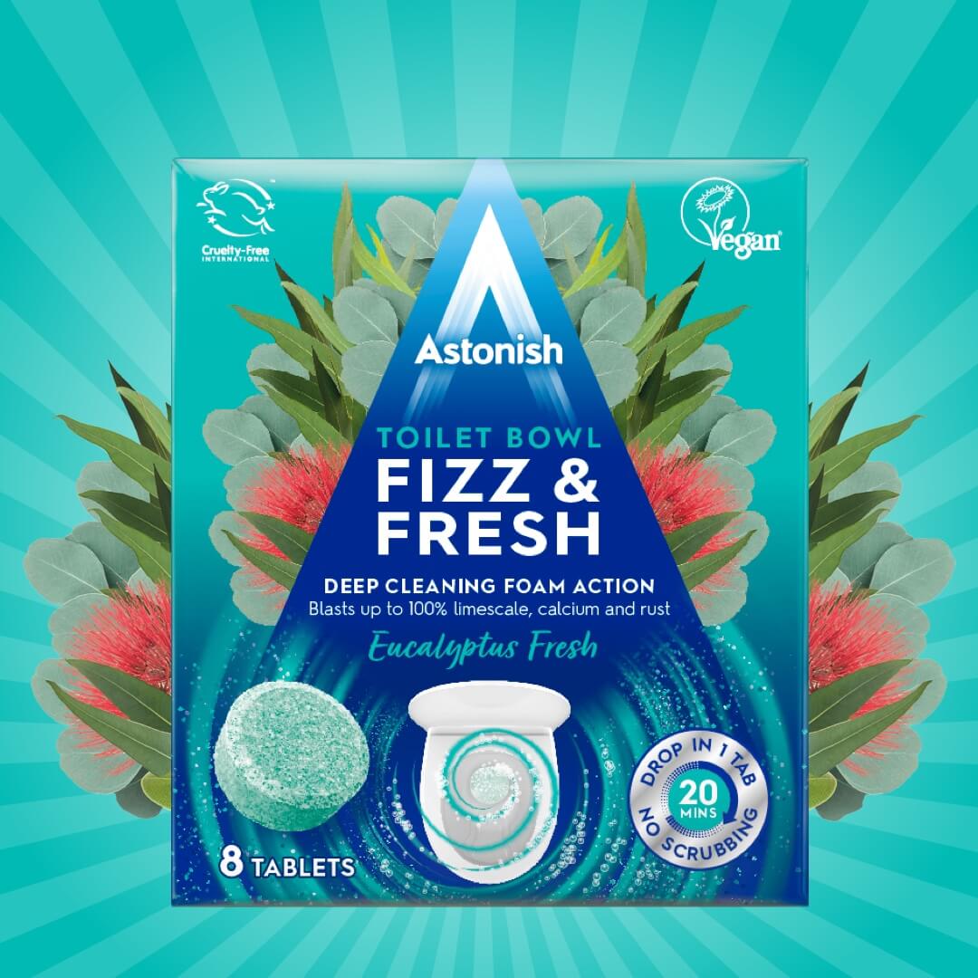 Astonish Eucalyptus Toilet Cleaning Tablets, 8 pcs - Image 2