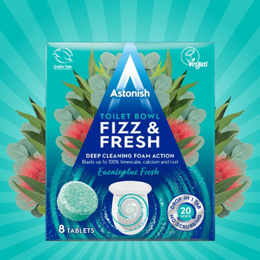 Astonish Eucalyptus Toilet Cleaning Tablets, 8 pcs - Image 2