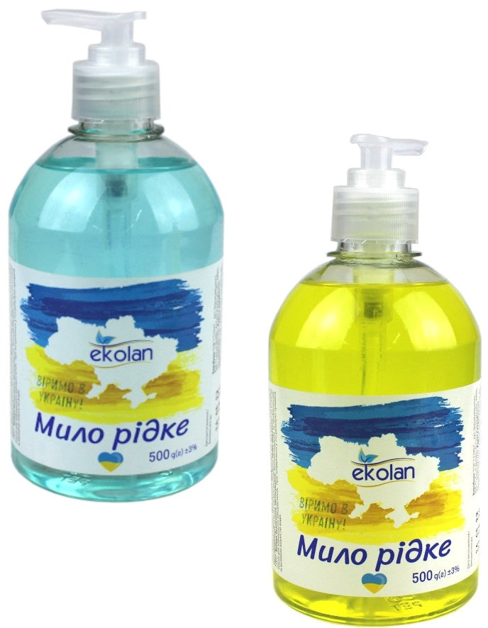Ekolan Ukraine Liquid Hand Soap with Pump, 500 g