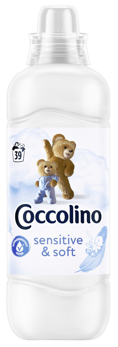 Coccolino Sensitive & Soft Fabric Softener, 975 mL