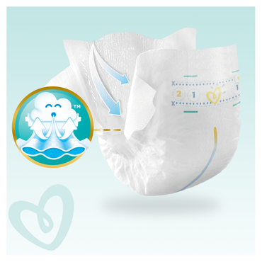 Pampers Premium Care Size 6 Baby Diapers, 13+ kg, 50 pcs - Image 2