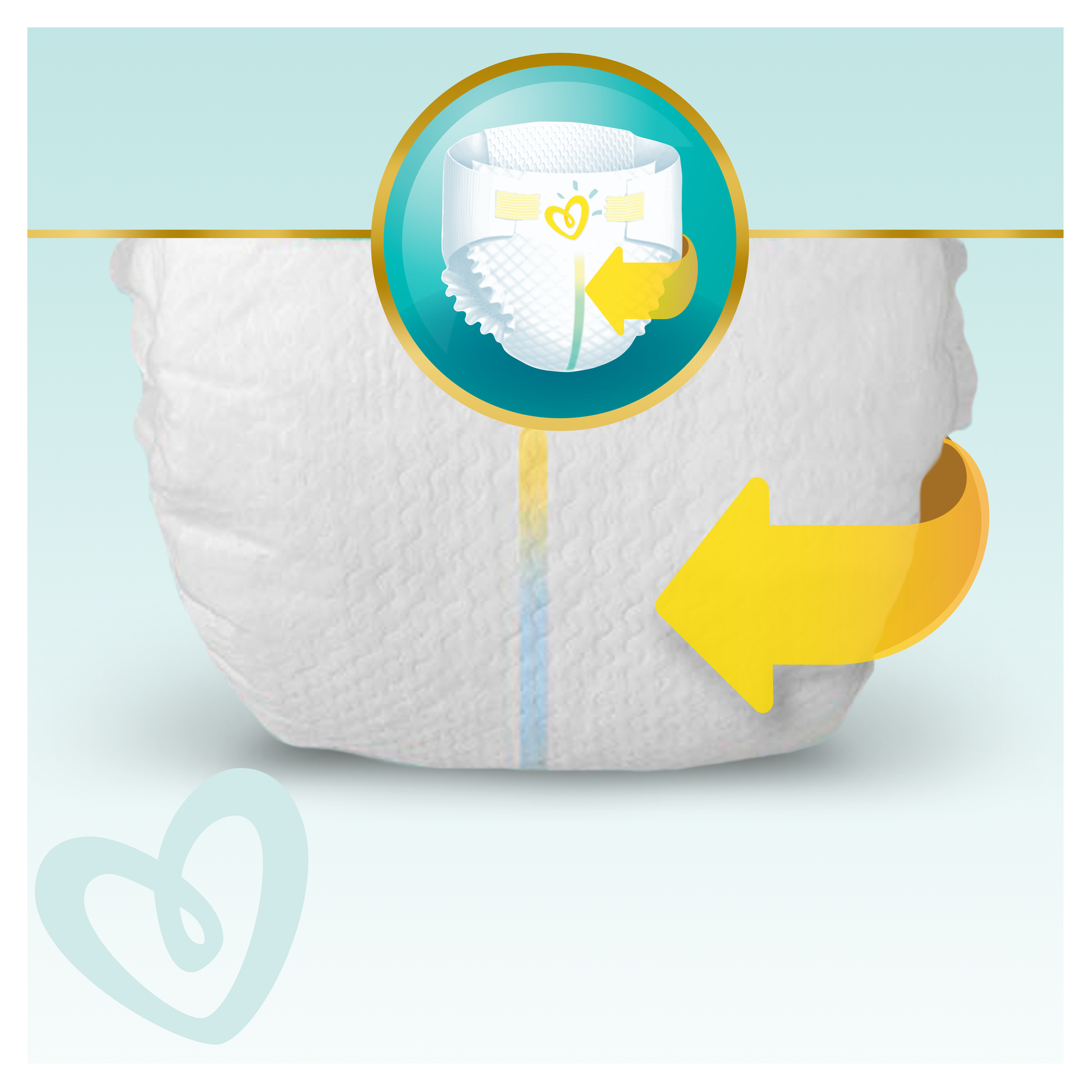 Pampers Premium Care Size 6 Baby Diapers, 13+ kg, 50 pcs - Image 3