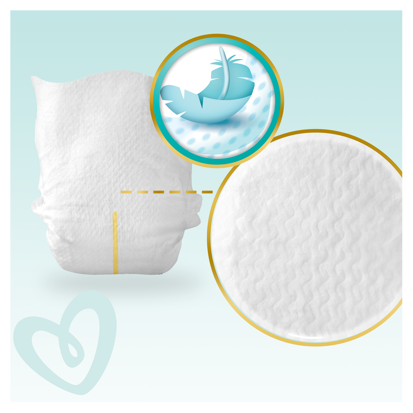 Pampers Premium Care Size 6 Baby Diapers, 13+ kg, 50 pcs - Image 4