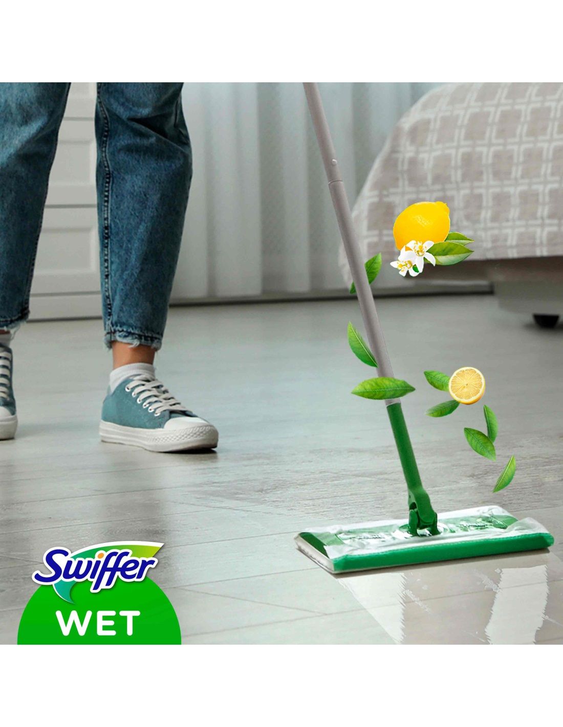 Swiffer Wet Lemon-Scented Wet Mop Refill Pads, 10 pcs - Image 4