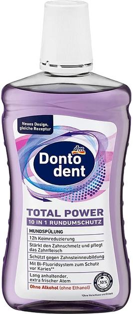 Dontodent Total Power Mouthwash, 500 mL