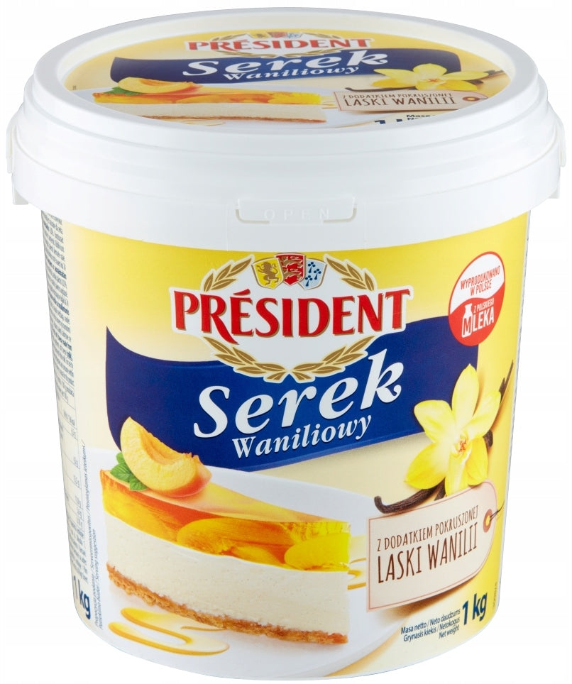 President Vanilla Curd Snack, 1 kg