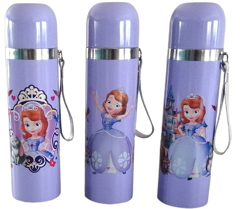 Sofia Kids Metal Thermos, 500 mL - Image 2
