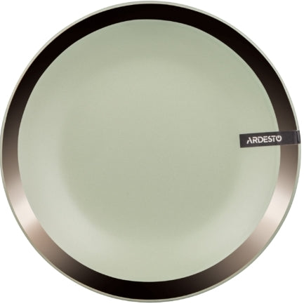 Ardesto Liguria Green Day AR2926LGC Ceramic Dinner Plate, 26 cm