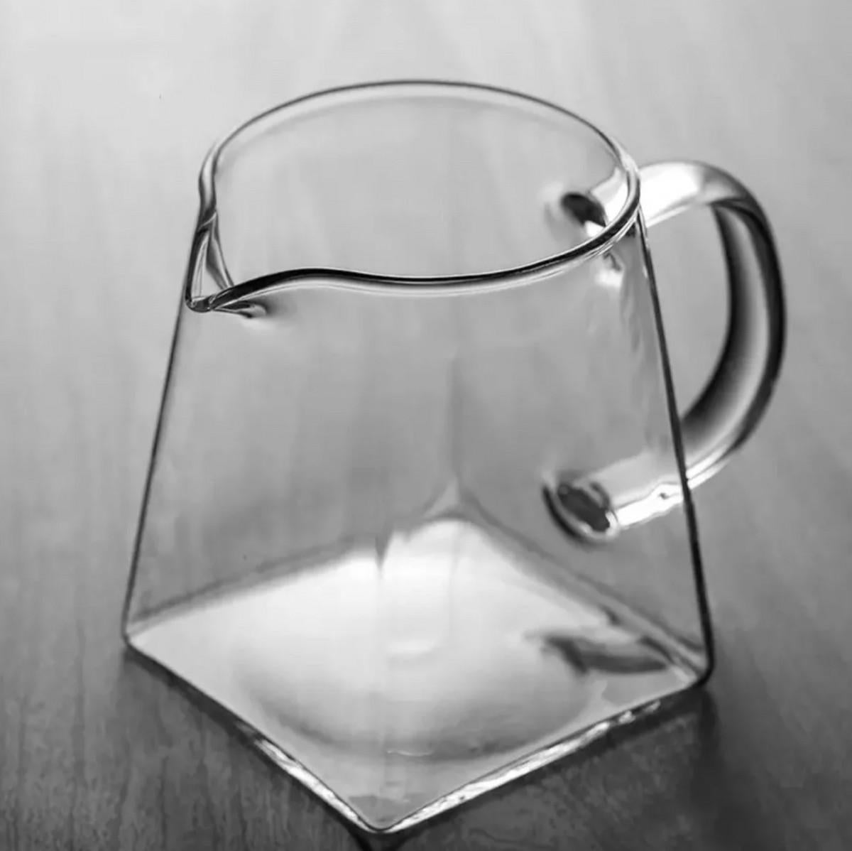 Olens DG1038 Karl Glass Milk Jug, 340 mL