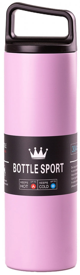 Bottle Sport 5009 Purple Thermos with Handle, 500 mL