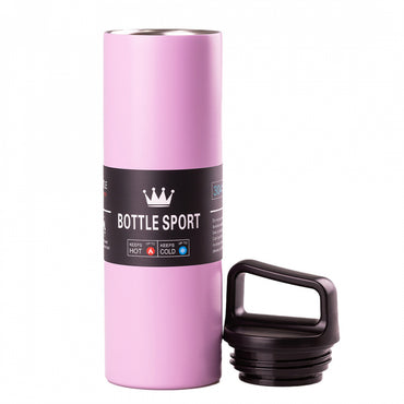Bottle Sport 5009 Purple Thermos with Handle, 500 mL - Image 2