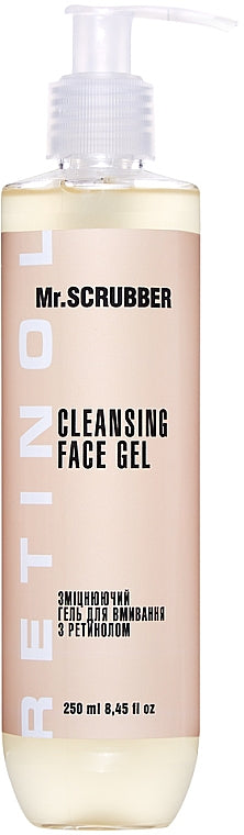 Mr.Scrubber Retinol Firming Face Wash Gel, 250 mL