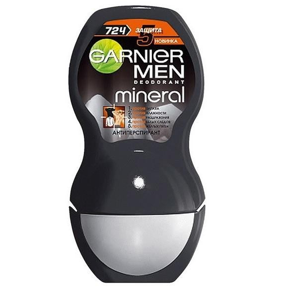 Garnier Mineral Protection 5 Men's Roll-On Antiperspirant, 50 mL