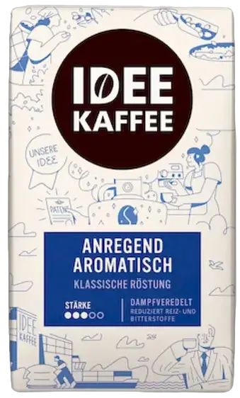 Idee Kaffee Ground Coffee, 500 g