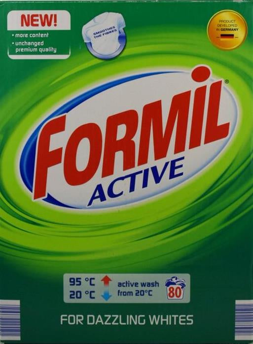 Formil Active Laundry Detergent Powder for 80 Loads, 5.2 kg