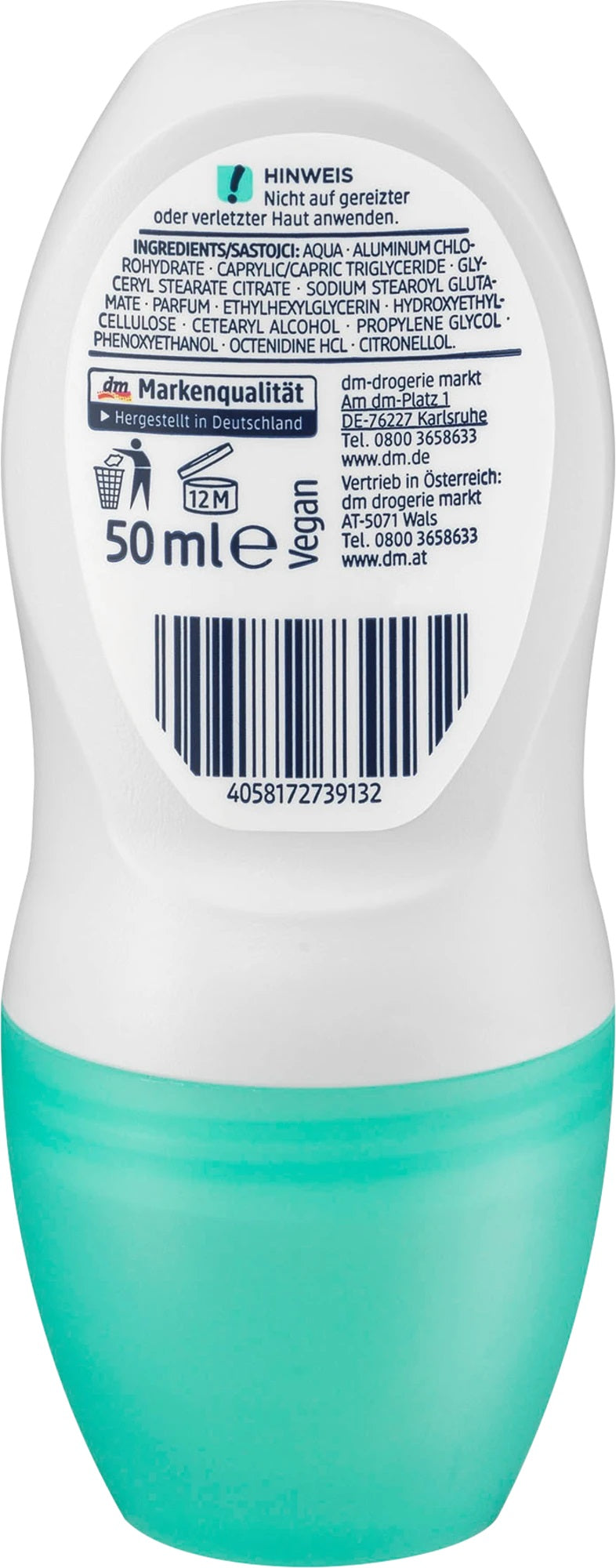 Balea 5in1 Protection Women's Roll-On Deodorant, 50 mL - Image 2