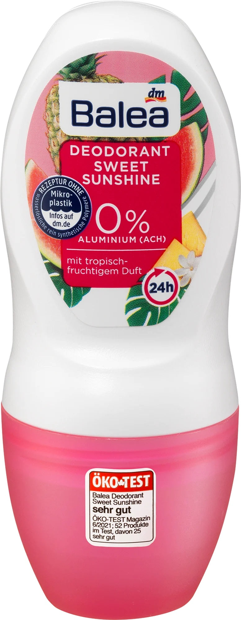 Balea Sweet Sunshine Women's Roll-On Deodorant, 50 mL