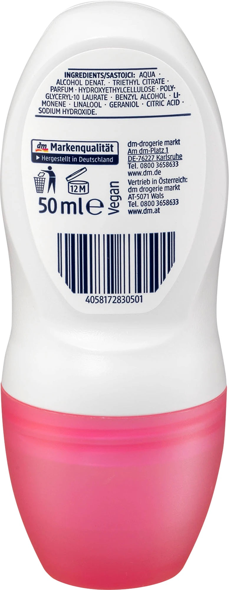 Balea Sweet Sunshine Women's Roll-On Deodorant, 50 mL - Image 2