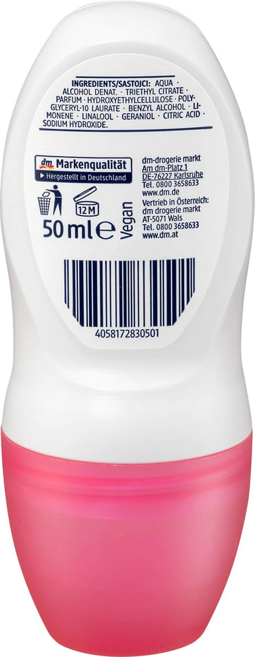 Balea Sweet Sunshine Women's Roll-On Deodorant, 50 mL - Image 2