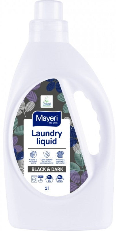 Mayeri Black & Dark Laundry Detergent Gel, 1 L