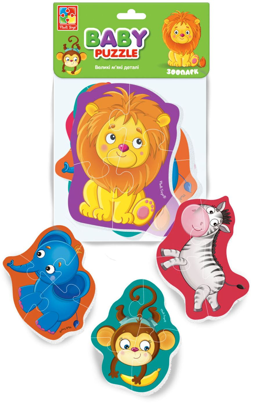 Vladi Toys VT1106-88 Zoo Baby Puzzle
