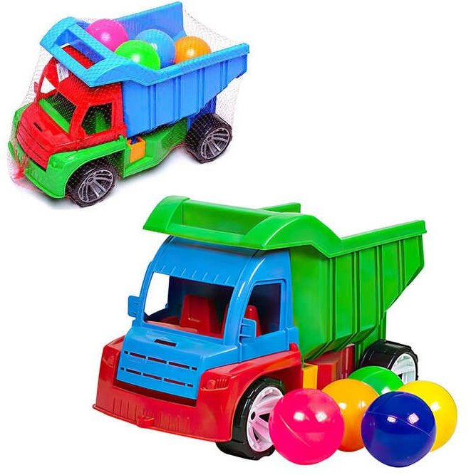 Bamsic 086 Toy Truck with Balls