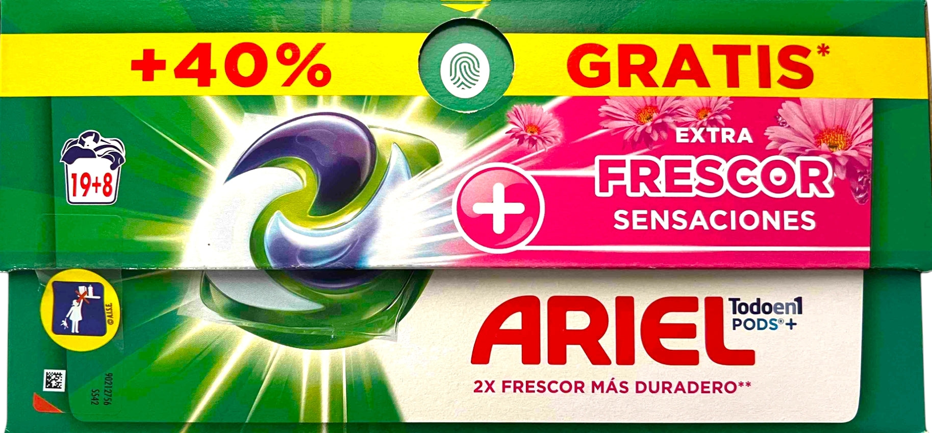 Ariel Extra Freshness Sensations Laundry Detergent Pods, 27 pcs (Price per 1 pc)