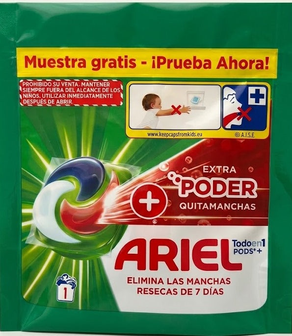 Ariel Extra Power Laundry Detergent Pods, 1 pc