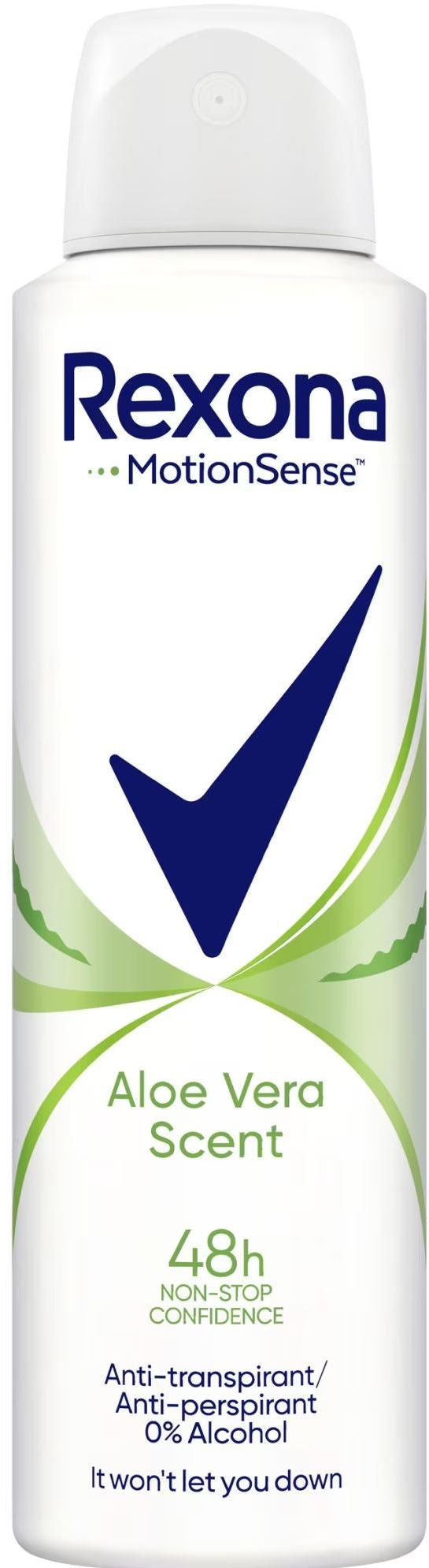 Rexona Aloe Vera Women's Antiperspirant Deodorant, 150 mL