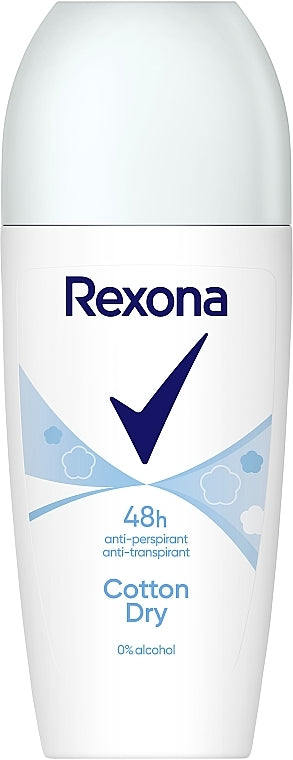 Rexona Cotton Lightness Women's Roll-On Deodorant, 50 mL