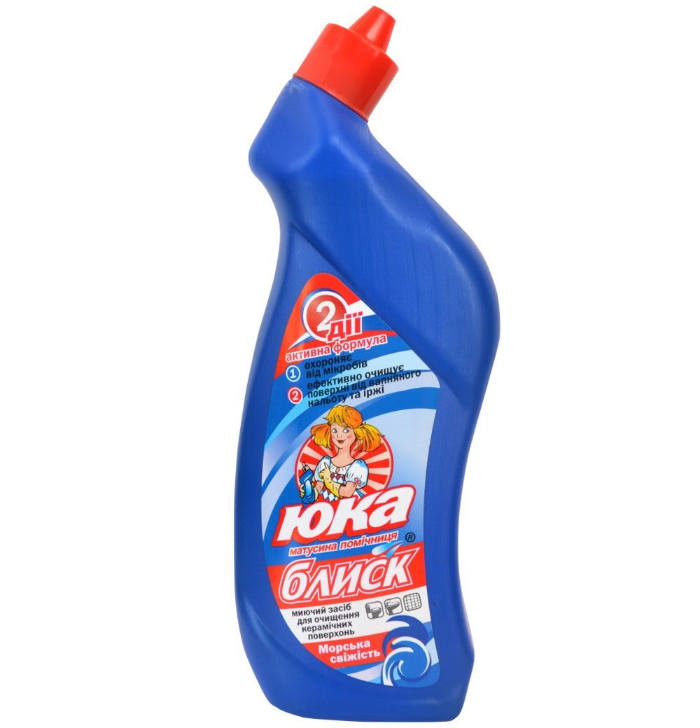 Yuka Shine Ocean Freshness Toilet Cleaner, 810 mL