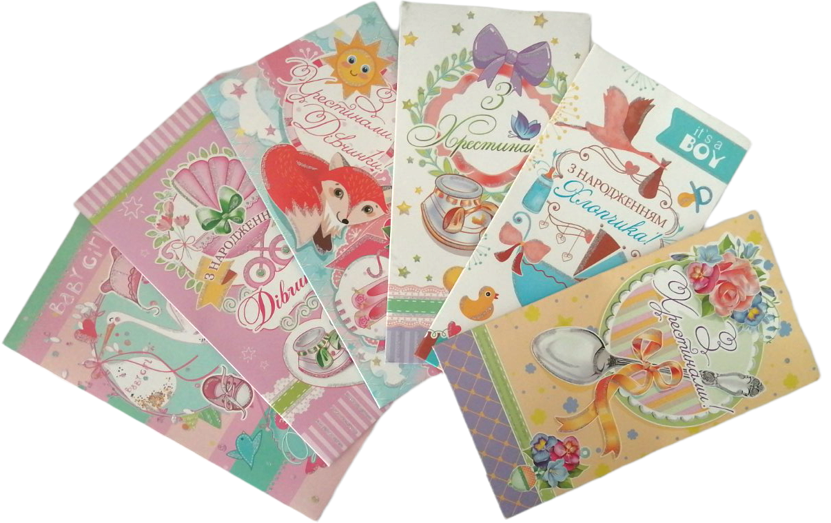 Assorted Christening Greeting Card