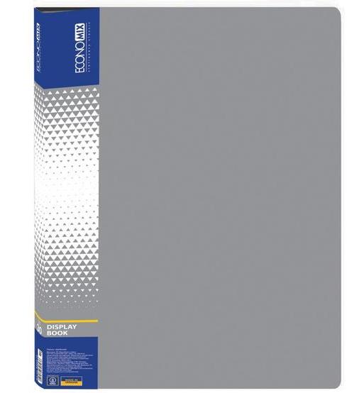 Economix A4 Plastic File Folder with Fasteners