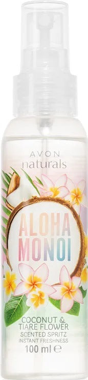 Avon Naturals Aloha Monoi Body Spray, 100 mL