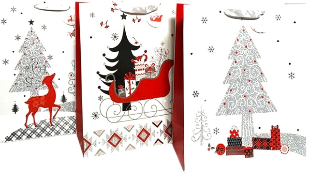 282007 Sparkling Mood Gift Bag, 18 x 24 x 10 cm