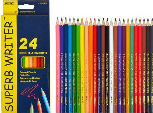 Marco 4100 24 Colors Colored Pencils