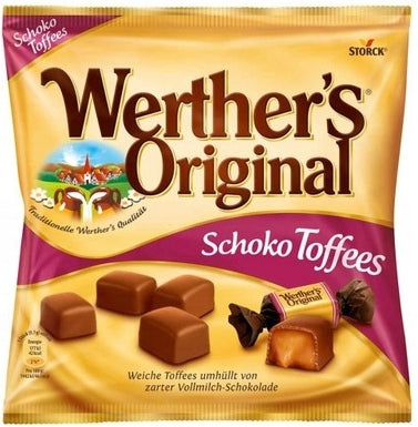 Werther's Original Chocolate Toffees, 180 g