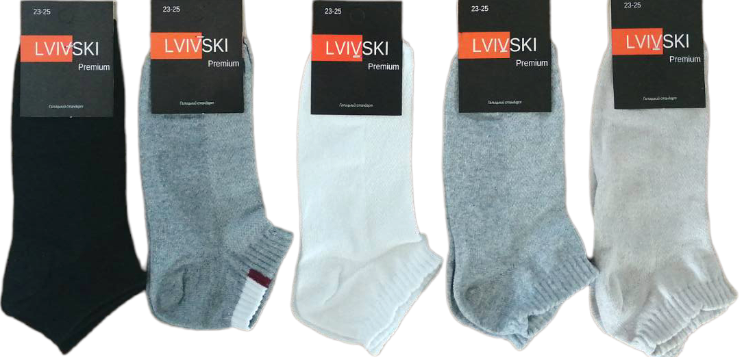 Lvivski Premium Women's Short Mesh Socks, Size 23-25 - Image 2