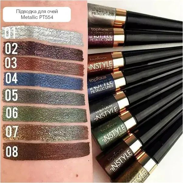 TopFace Instyle Metallic Eyeliner No. 005, 3.5 mL - Image 2