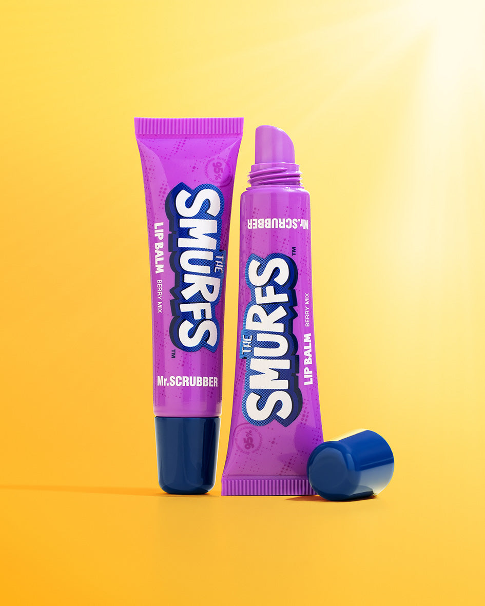 Mr. Scrubber The Smurfs Berry Mix Lip Balm, 15 mL - Image 2