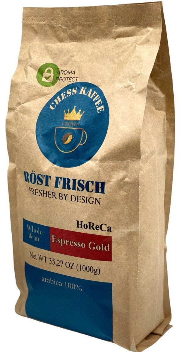 Chess Kaffee Espresso Gold Coffee Beans, 1 kg